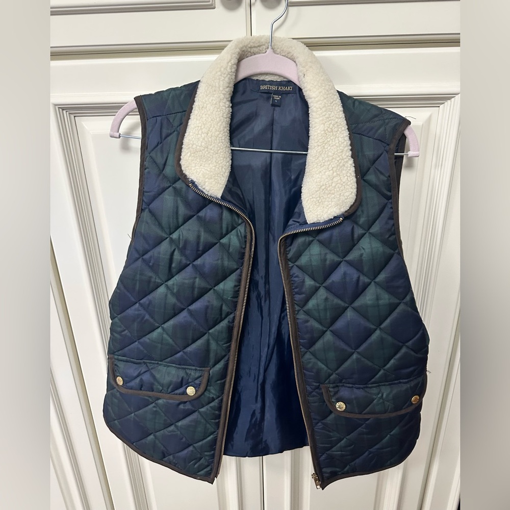British Khaki Vest